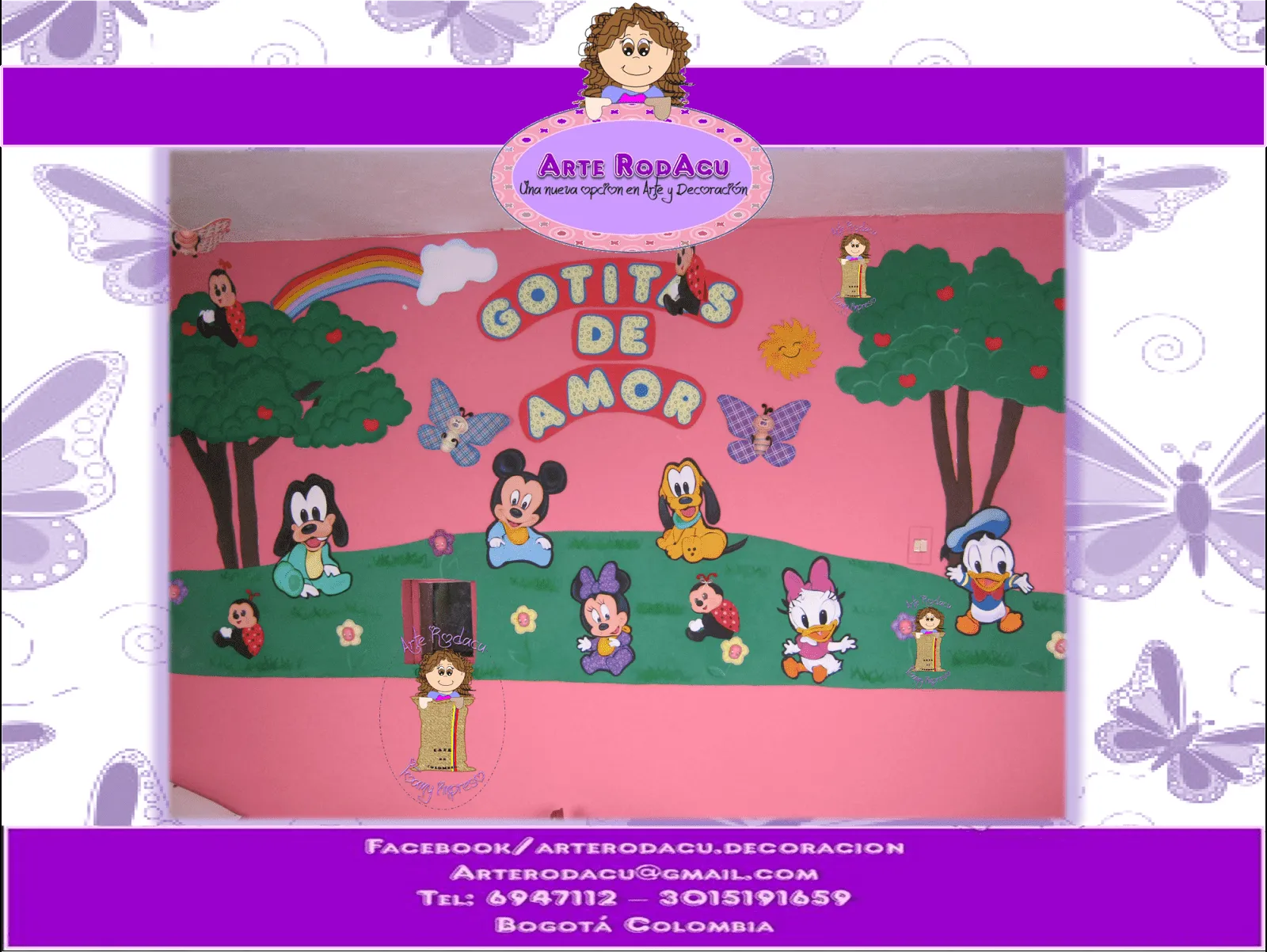 Arte RodAcu: Decoración Jardín Infantil