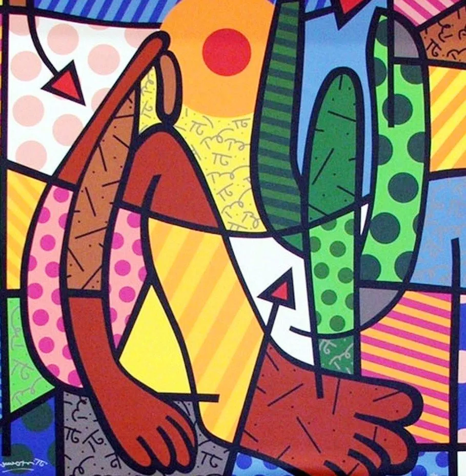 El arte de Romero Brito | Pinturas al Óleo