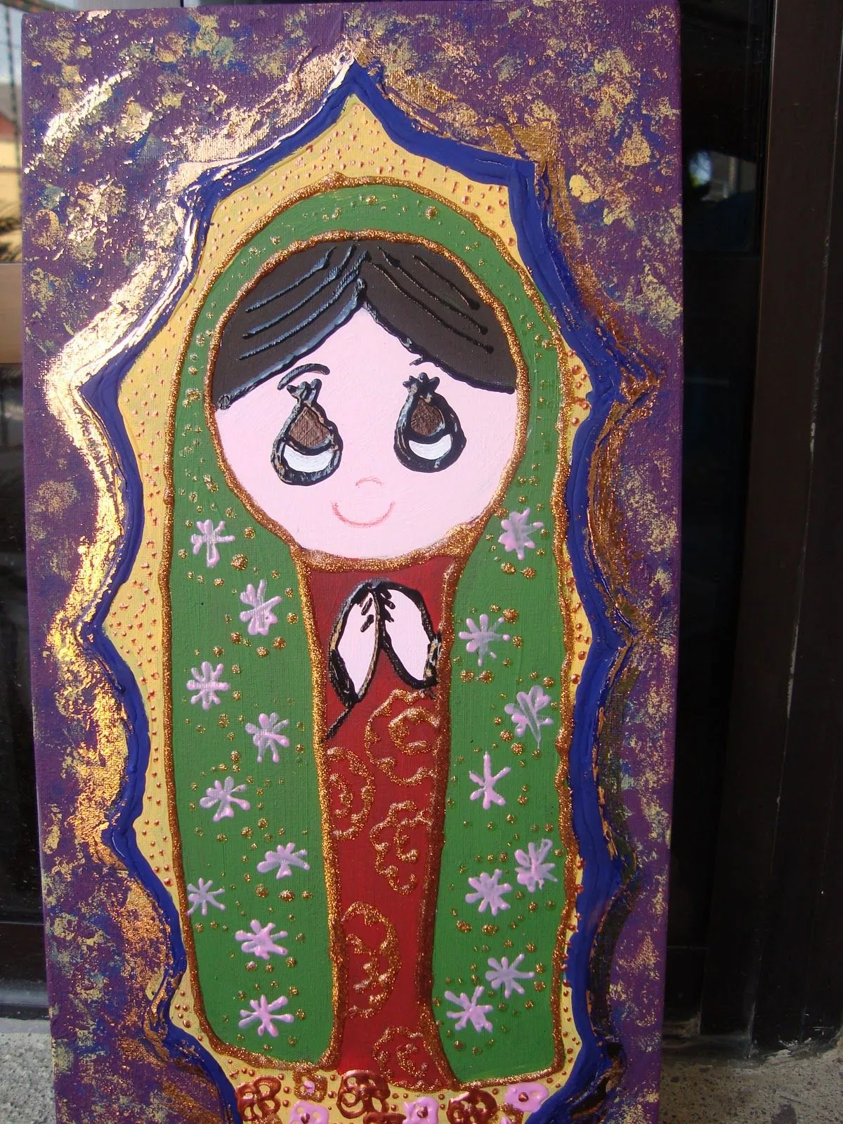 Arte con sentimiento: Virgen de Guadalupe para niños