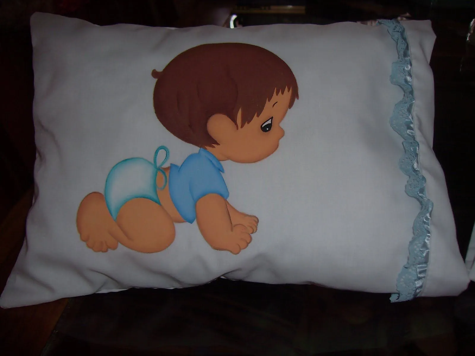 ARTE EN TELA: Almohadas para bebé