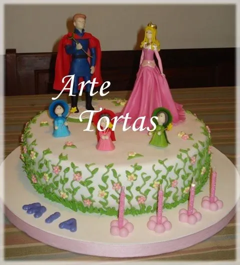 Arte Tortas: La Bella Durmiente