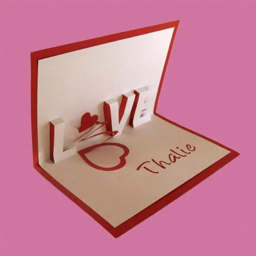 Artenpapel - Regalos personalizados - Tarjeta Pop-up B