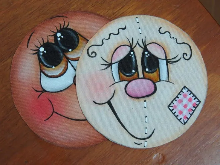 Artes Mariana Santos: PAP: Rostinho de Boneca Country! | Faces ...