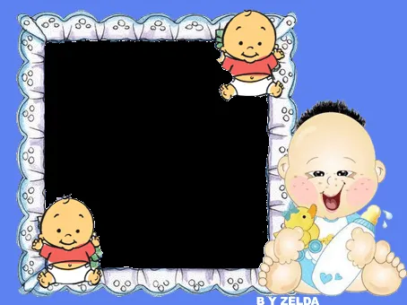 Artes da Zelda: Novas molduras em PNG Bebê