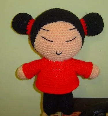 Artesanal" Diseño en Tejidos: Pucca artesanal al crochet