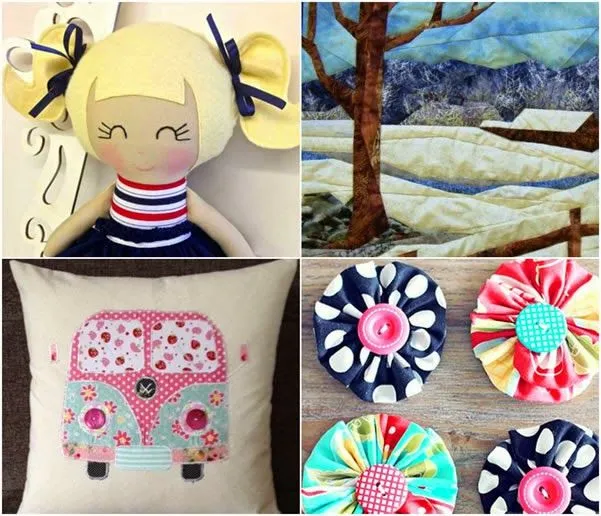 Artesanato com Tecido - 4 Exemplos Para Você Fazer | Revista ...
