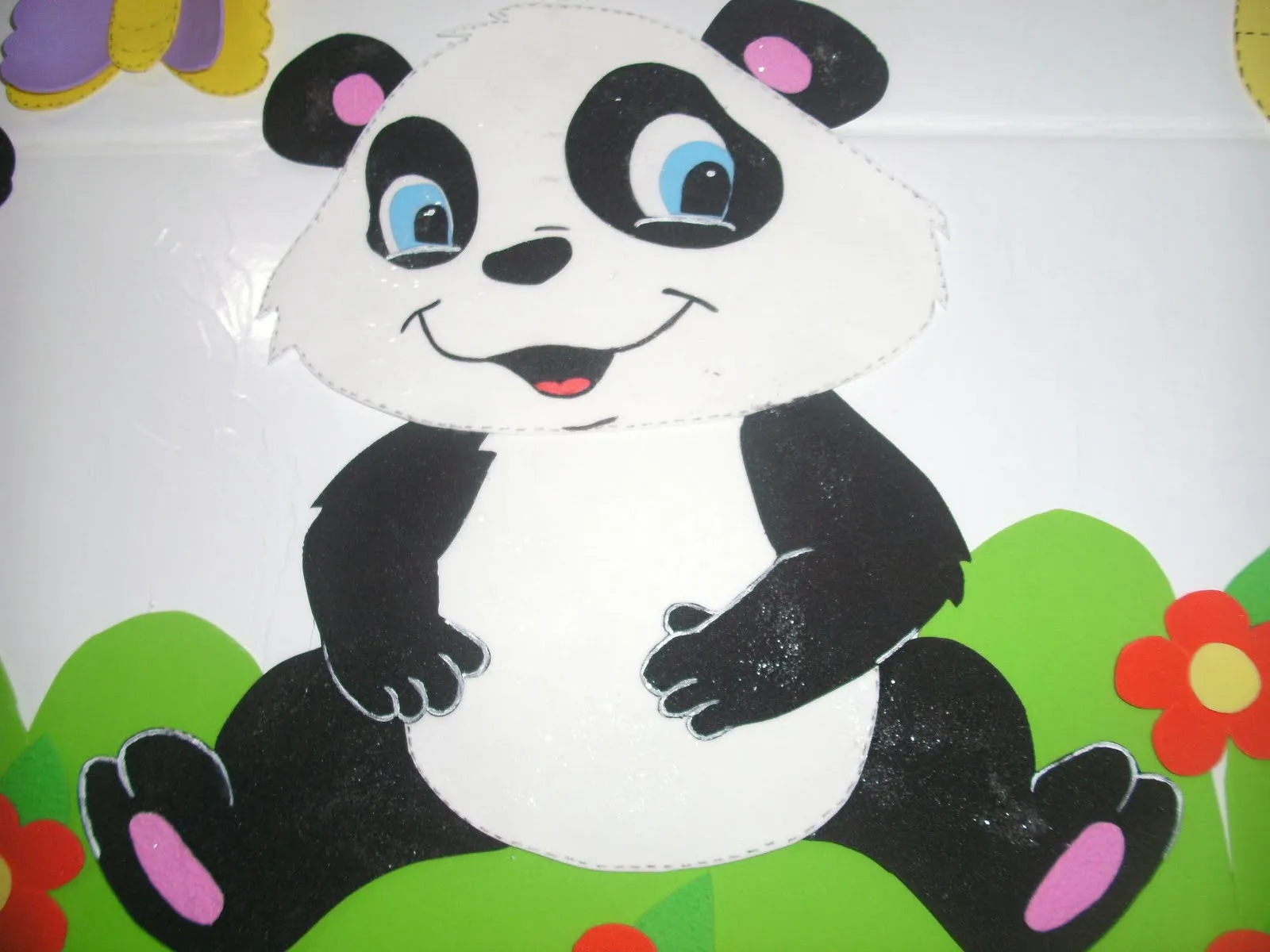 Artesanatos Fau: urso panda um amor