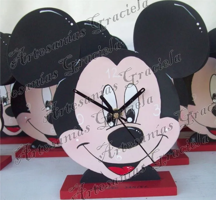 Artesanías Graciela: Personajes - Mickey - Minnie