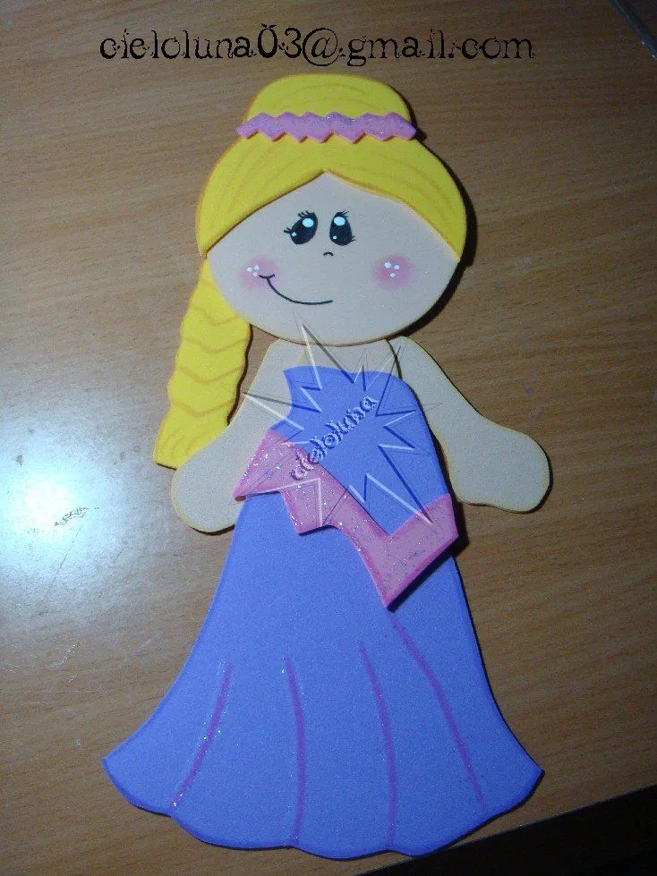 Luna en foami - Imagui