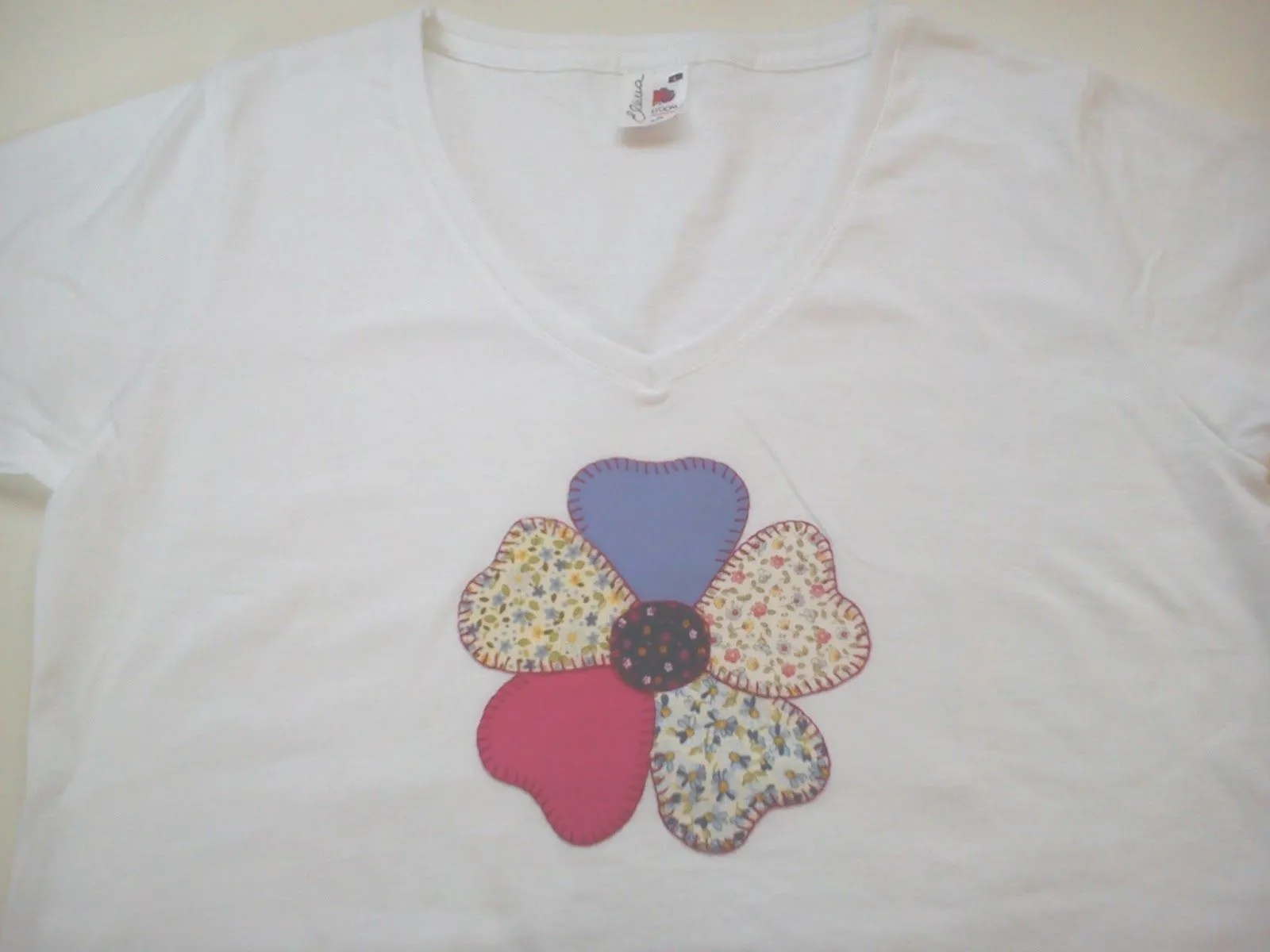 Artesanías en Patchwork: Camisetas Patchwork