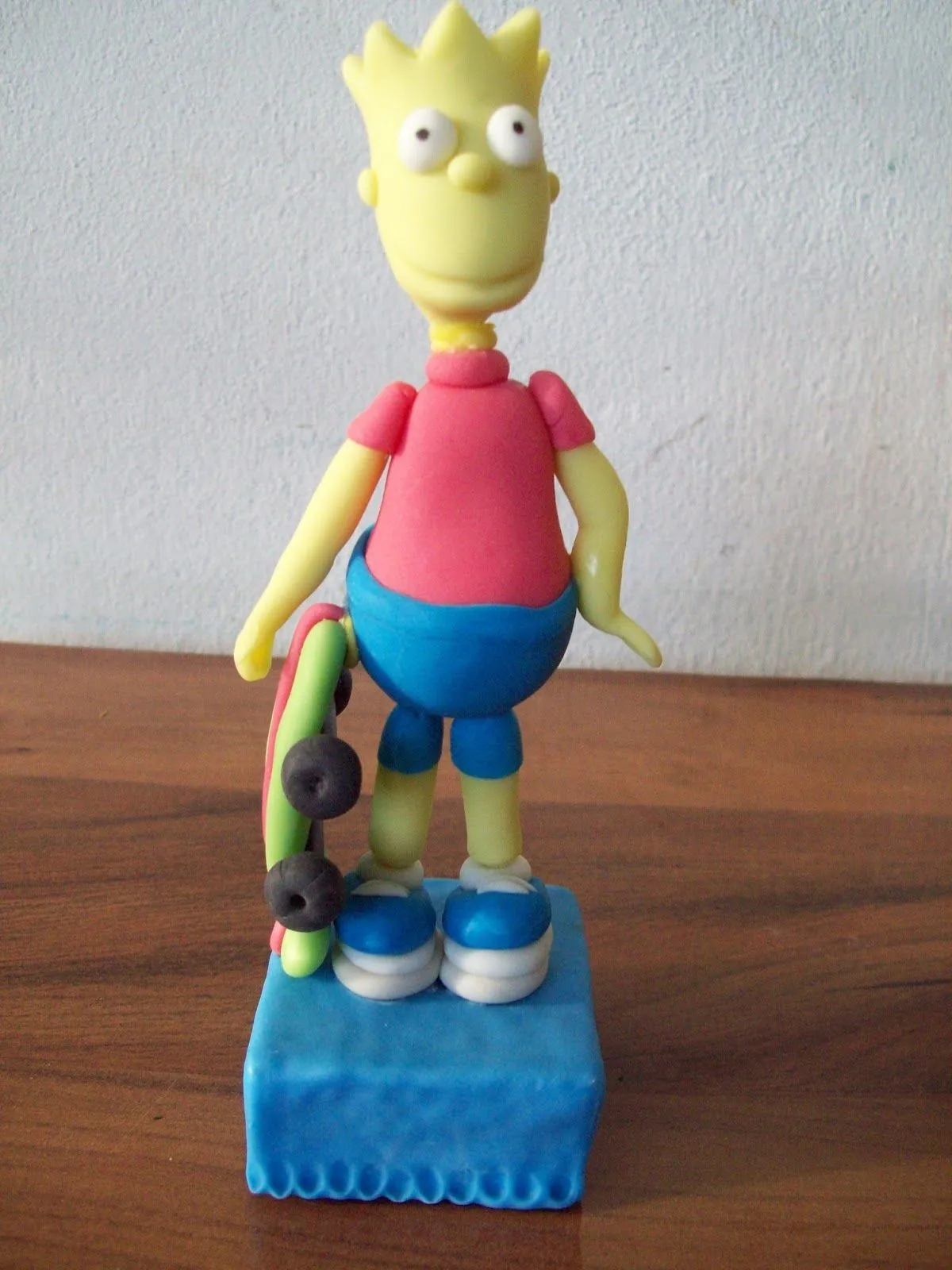 Artesanías en Porcelana fría ChulitaMora: Bart Simpson