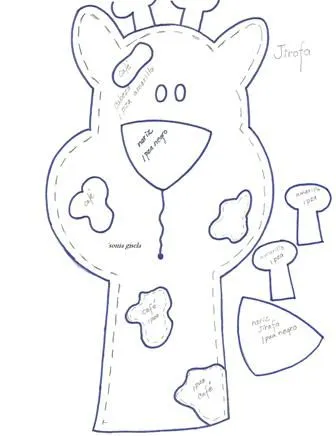 Moldes de selva en foami - Imagui