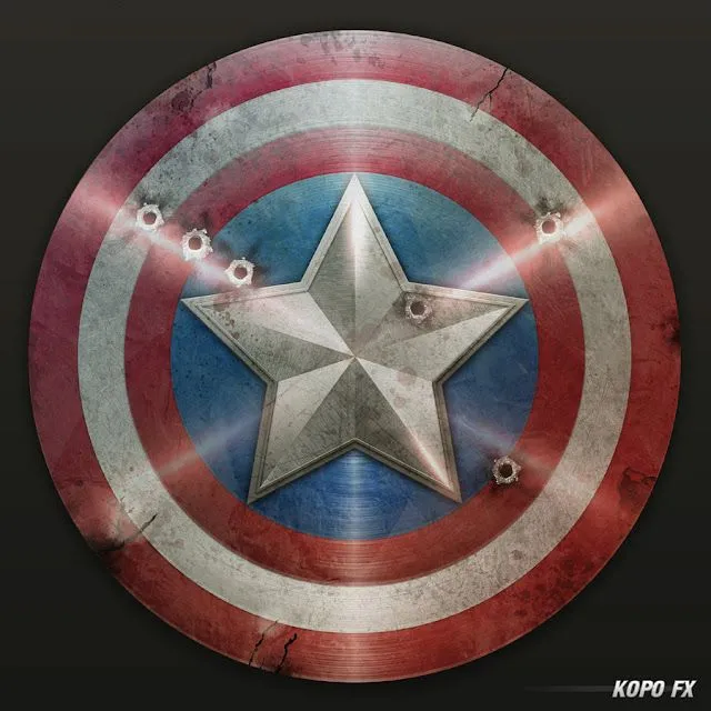 Capitan america escudo - Imagui