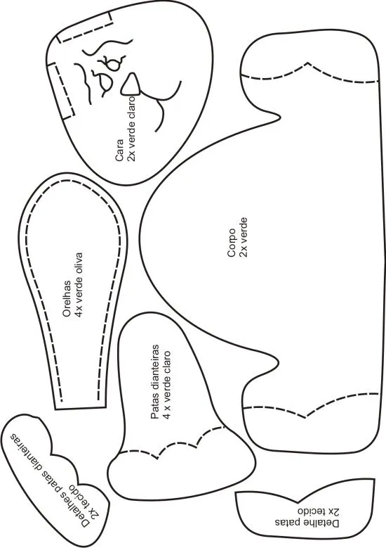 ArtManuais- Tecnicas de Artesanato | Moldes para Artesanato ...