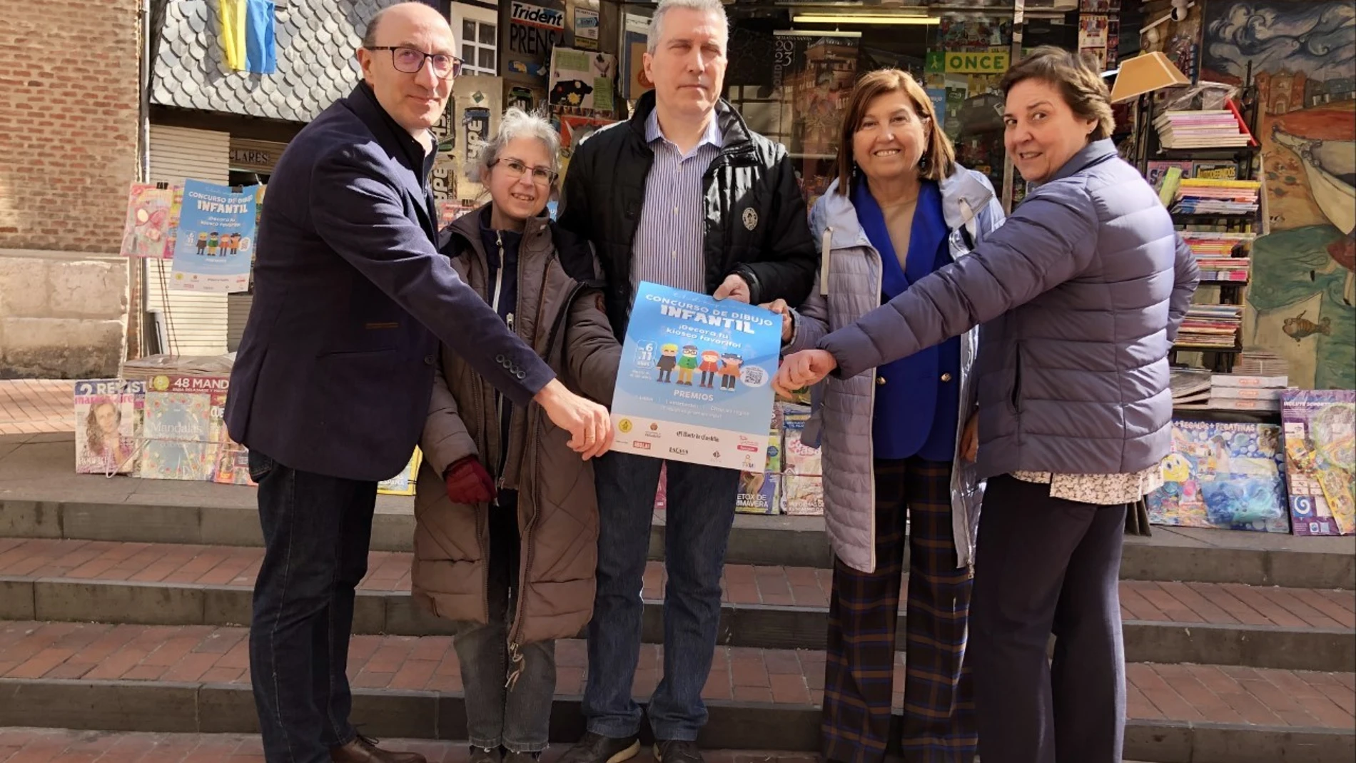 La Asociación Vallisoletana de Vendedores de Prensa, (ASVEPREVA) pondrá en  valor los Kioscos de Valladolid a través de un concurso de dibujo infantil