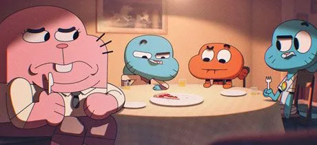 El asombroso mundo de Gumball. Serie de dibujos en Boing