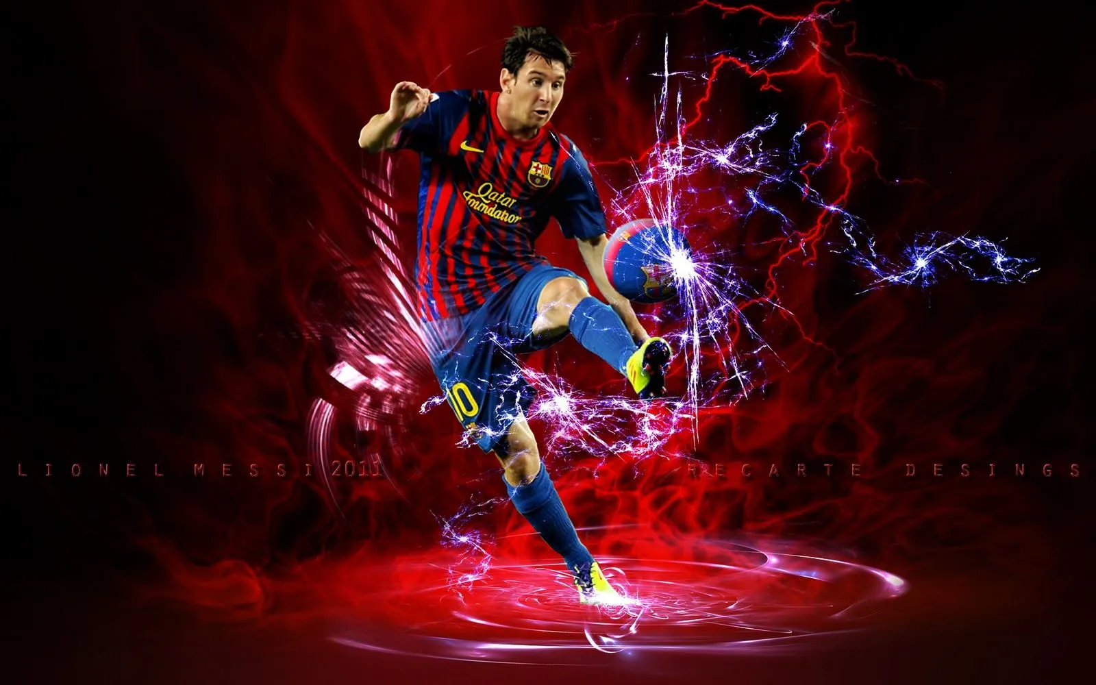 Associated Players: Lionel Messi Wallpapers 2012 HD