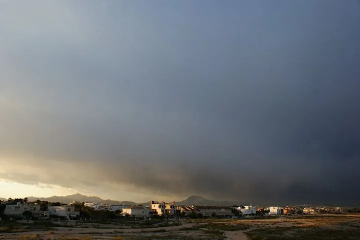 Atardecer animado en Alacant