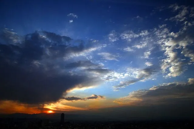 Atardecer Reforma Cielo Nubes Sunset Sky blue | Flickr - Photo Sharing ...