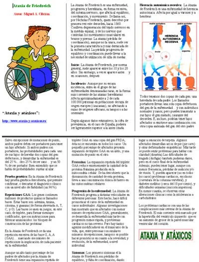 ataxia y atáxicos: Tres trípticos sobre ataxia