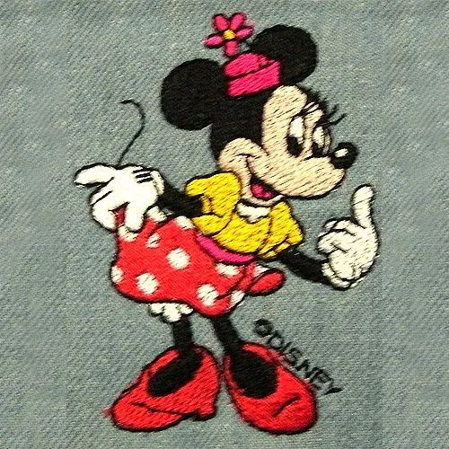 Bordado Minnie - Imagui