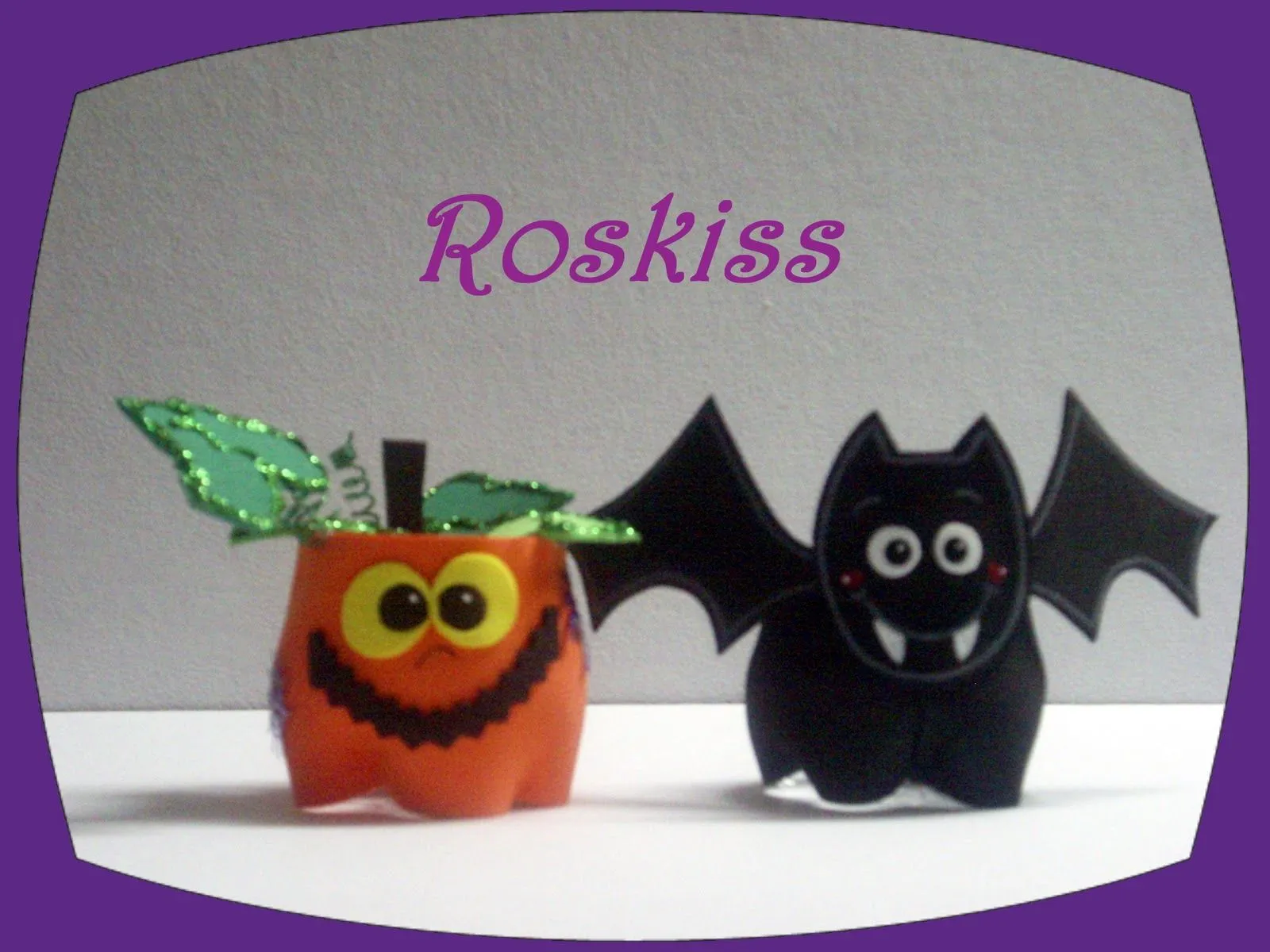 El Atelier de Roskiss: Dulceros reciclados para Halloween