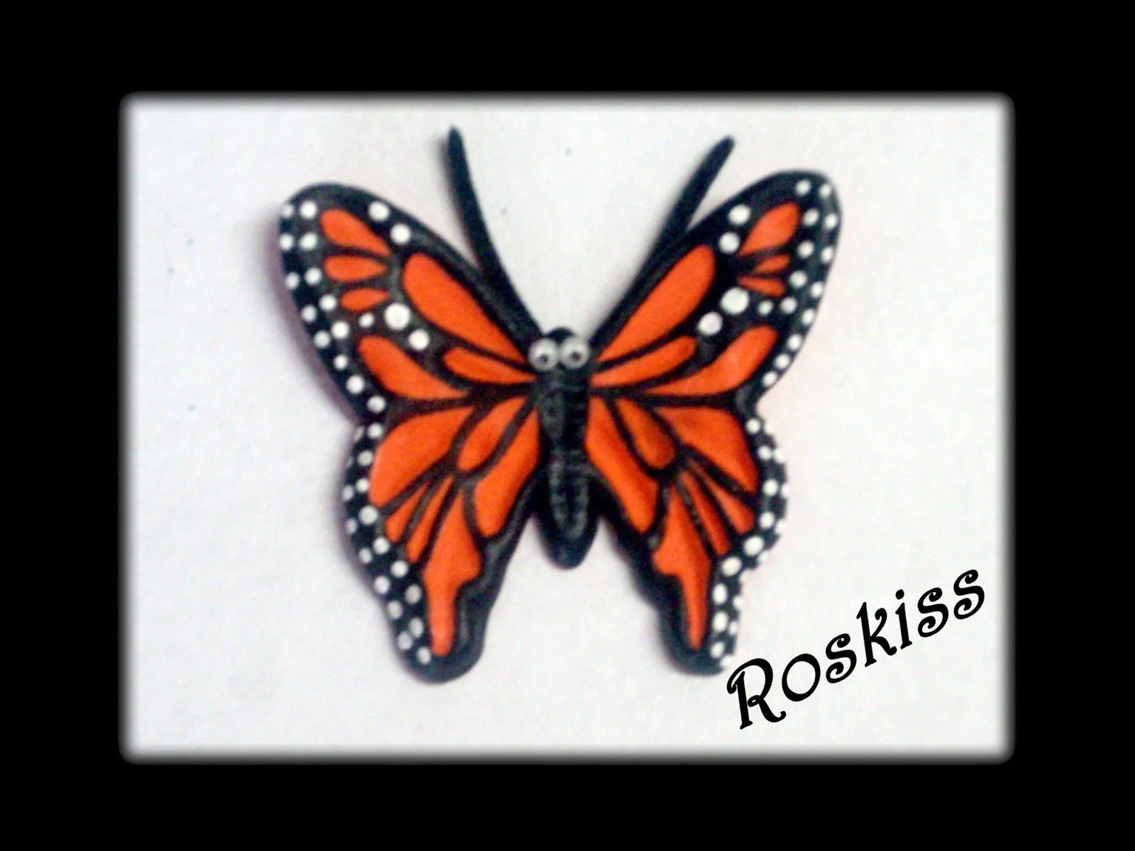 El Atelier de Roskiss: Mariposa Monarca en Foamy