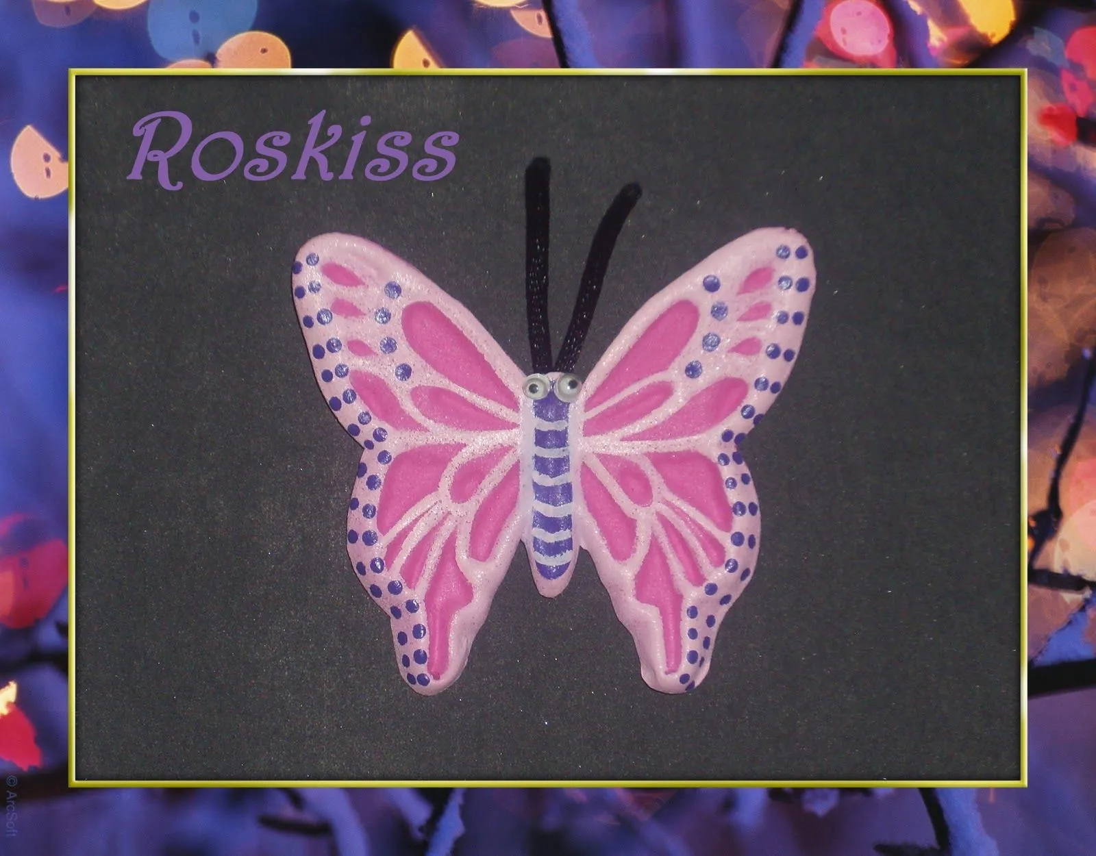 El Atelier de Roskiss: Mariposas en foamy