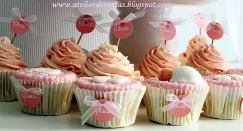 Atelier de Tartas: Cupcakes y Tartas para Bautizo