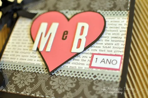atelier da tininha: Mini Album de Scrapbooking Presente para ...