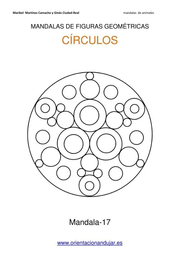 Trabajamos la atención con Mandalas con figuras geométricas ...