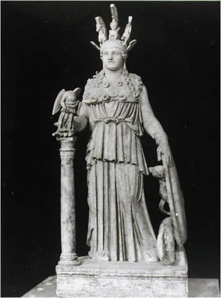 Atenea Parthenos. sigloV a.C.