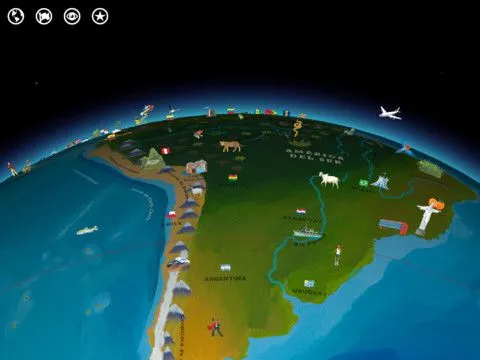 Atlas del Mundo, un app imprescindible para el cole - Frikids