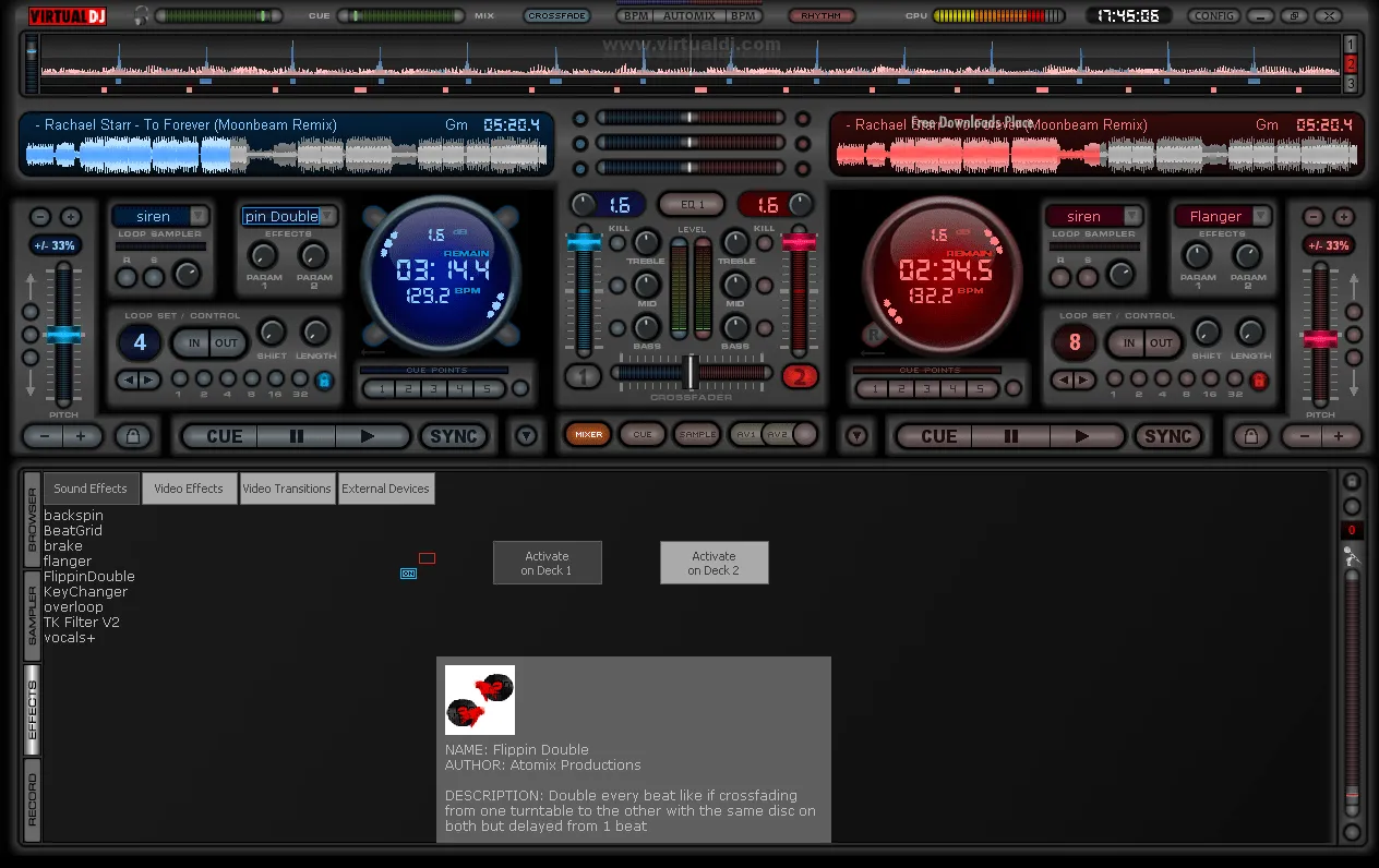 Atomix Virtual DJ Pro v7.4 Free Download Full Version - Softwares Plus