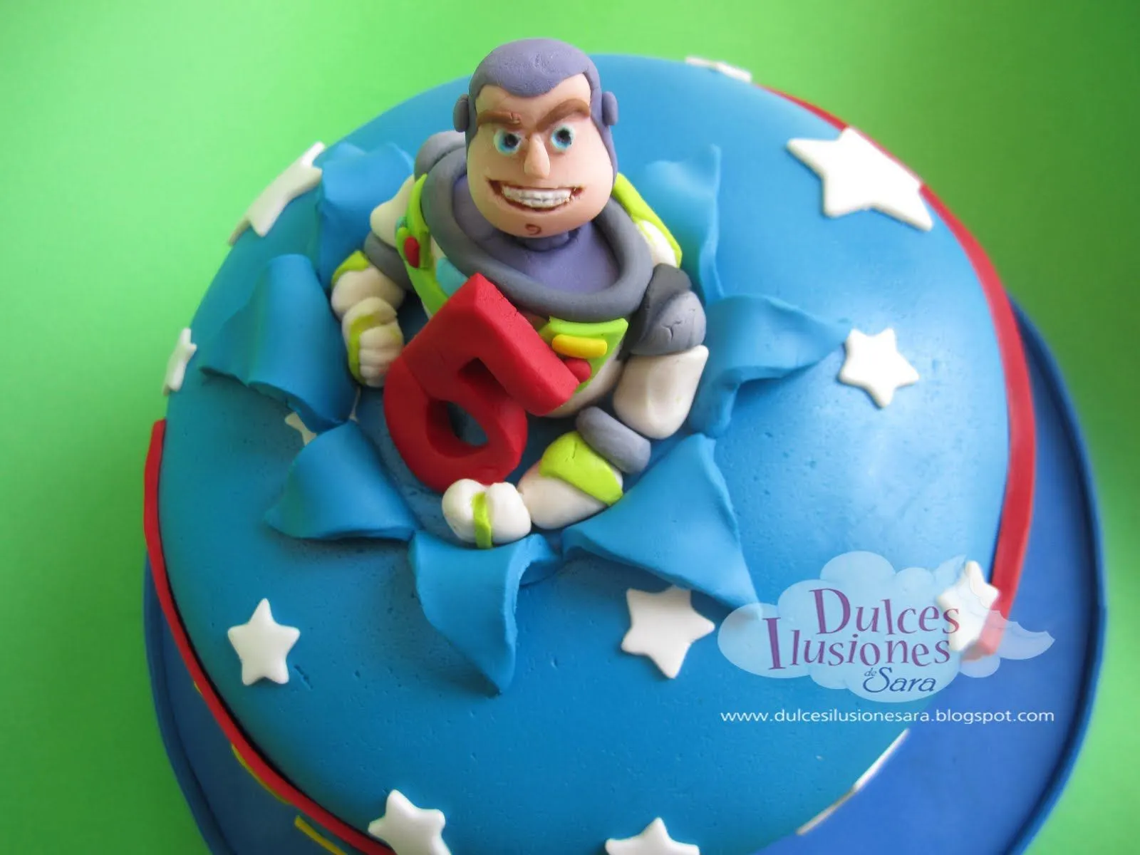 Atrapazucar: Tarta fondant Buzz lightyear, hasta el infinito y mas ...
