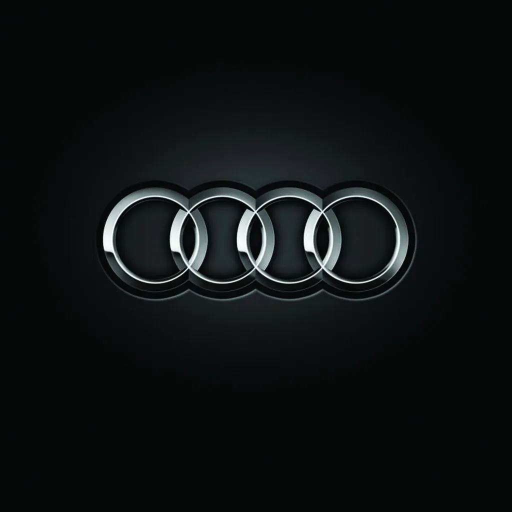 Audi logo download free wallpapers for Apple iPad