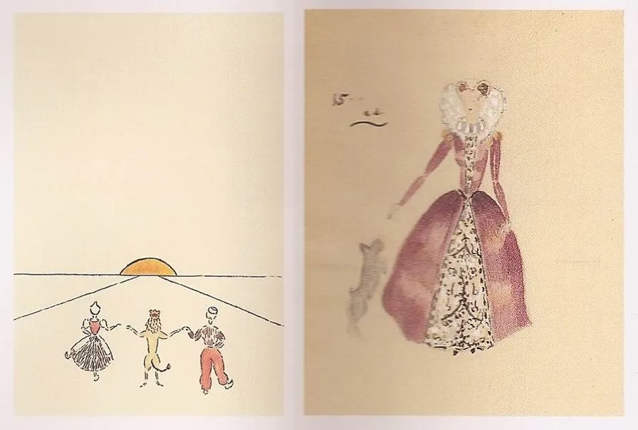 Todo sobre Audrey Hepburn: Ilustraciones de su infancia