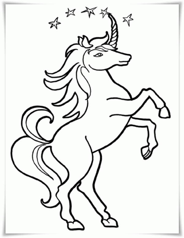 Ausmalbilder Einhorn | Pictures To Color and Print