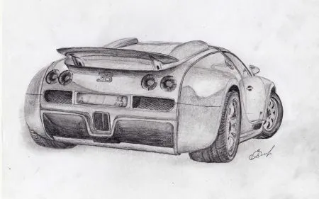 Dibujo de bugatti veyron - Imagui