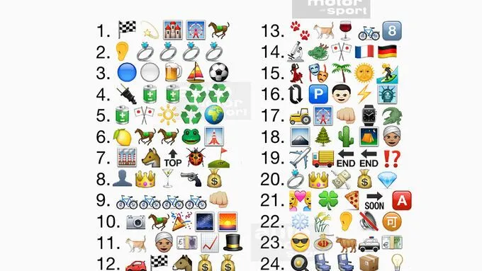 Auto-Marken by Emojis – die Auflösung: Können Sie das Emoji-Rätsel ...