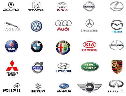 Logos de carros importados - Imagui