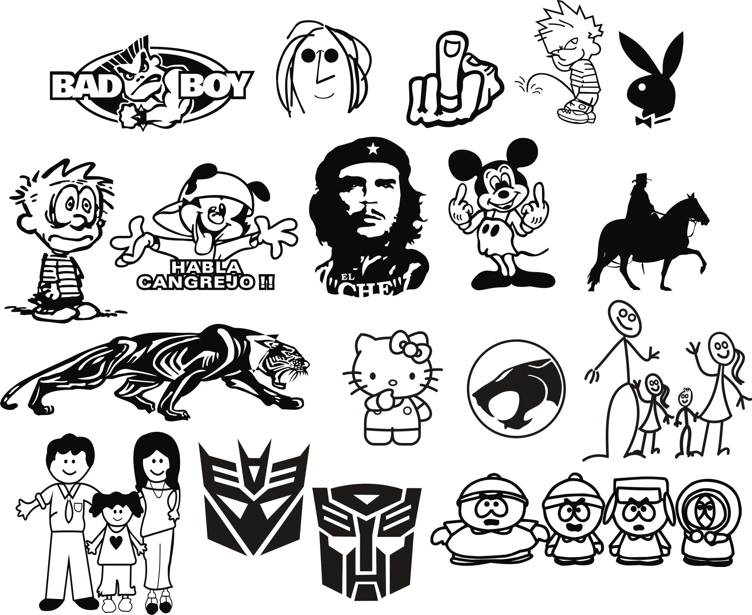 AUTOMASH - Stickers Varios