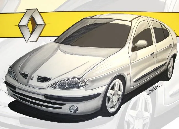 Dibujos de autos - Dibujos de autos Diseño Render Photoshop