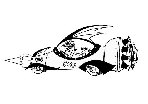 LAMINAS PARA COLOREAR - COLORING PAGES: Los Autos locos para ...