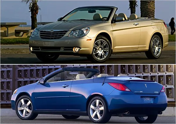 Autos - Reviews - Pontiac G6 - Chrysler Sebring - Convertibles ...