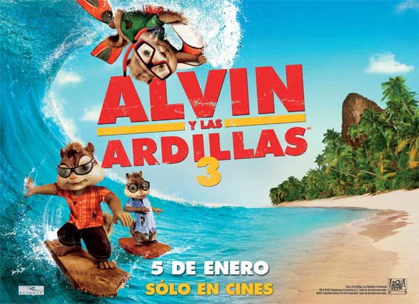 Avant premiere ALVIN Y LAS ARDILLAS 3 | Cines Argentinos