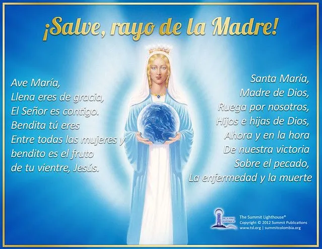 Ave María. Ma-Ray (Salve Rayo de la Madre) | Flickr - Photo Sharing!