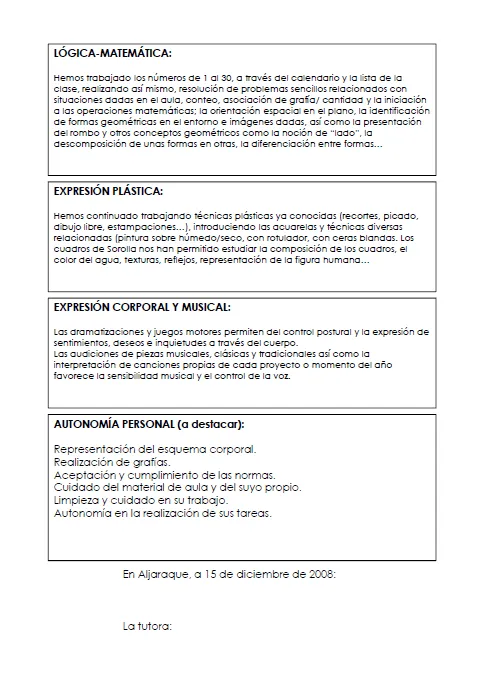 AVENTURA DIMINUTA: BOLETINES E INFORMES DE EVALUACIÓN