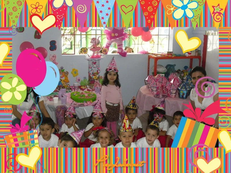 MIS AVENTURAS EN EL PREESCOLAR: CUMPLEAÑOS DE CAMILA MORALES ALARCON