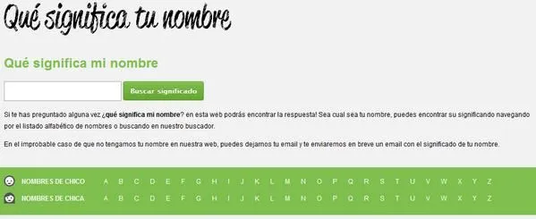 Averigua el significado de los nombres | GeeksRoom
